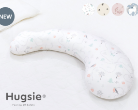 3.Hugsie接觸涼感圖紋孕婦枕【防蟎款】