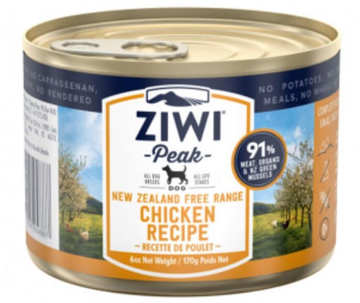 ZiwiPeak放養雞配方狗罐頭