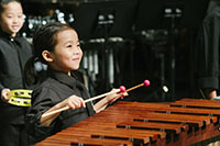 香港兒童弦樂團敲擊樂課程宣傳圖