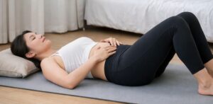 產後瘦肚子運動-腹式呼吸