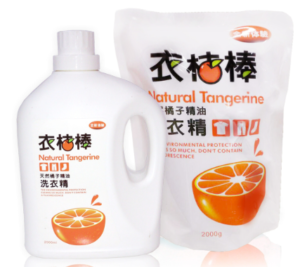衣桔棒天然橘油洗衣精