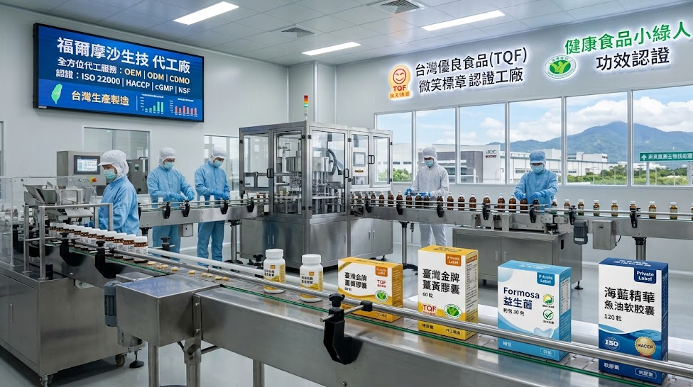 台灣保健食品代工廠